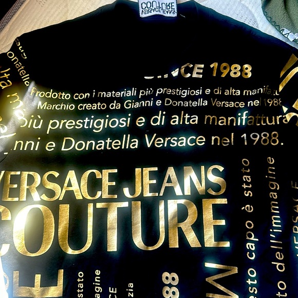 LV Shirt Black & Gold
